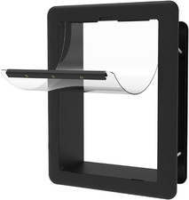 Essential Pet Door for Screens, Doors and Walls up to 2.8" Thick, for Dogs up to