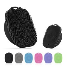 Soft Silicone Body Scrubber, Face Scrubber Silicone, Gentle Texture Exfoliati...