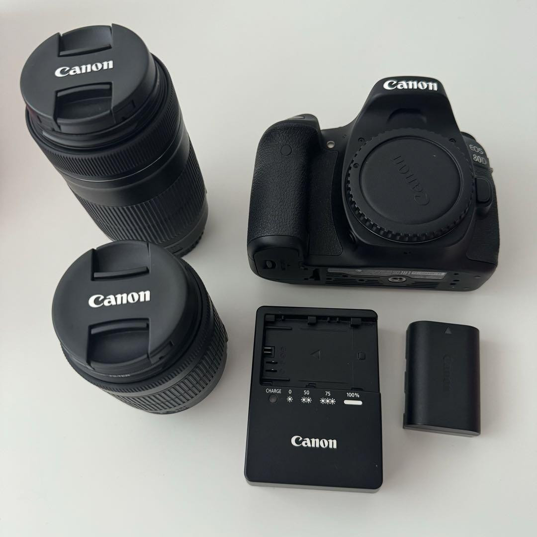 Canon EOS 80D Double Zoom Kit, Excellent Condition, 2 Lenses Canon EOS 80D Double Zoom Kit, Excellent Condition, 2 Lenses