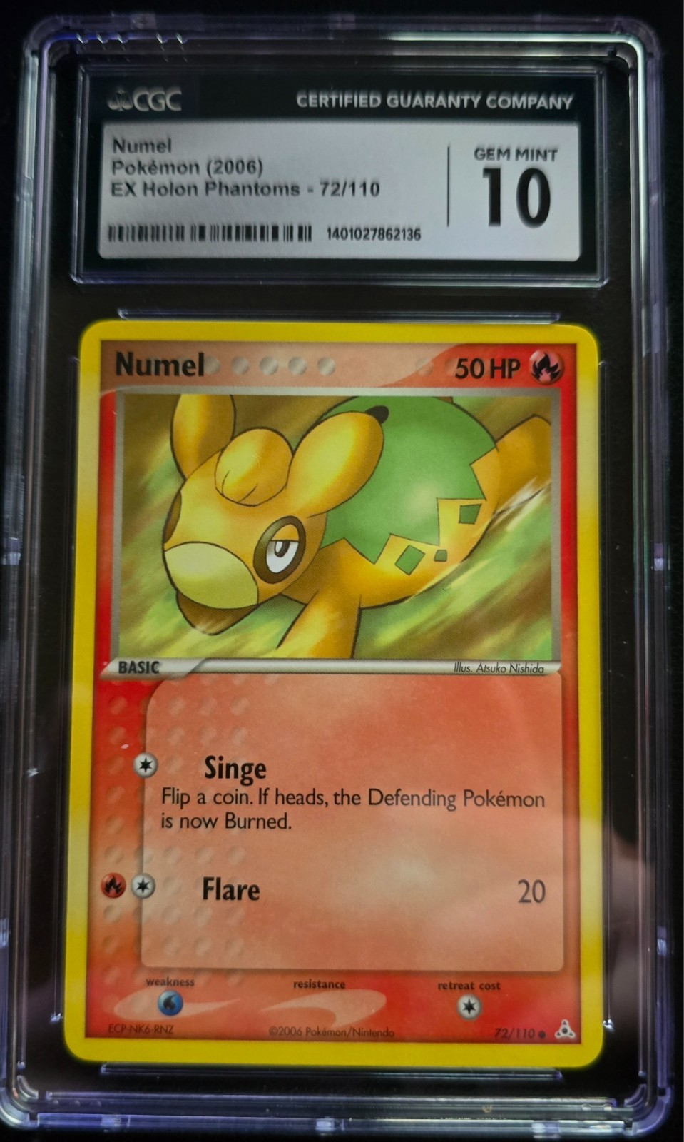 Numel 72/110 Holon Phantoms Reverse Holo CGC 10