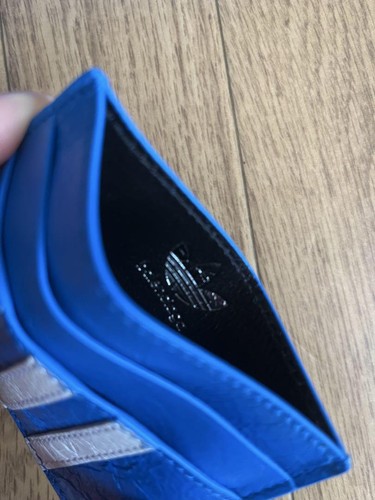 balenciaga adidas limited edition card case blue With Box NEW Rare - Picture 4 of 4