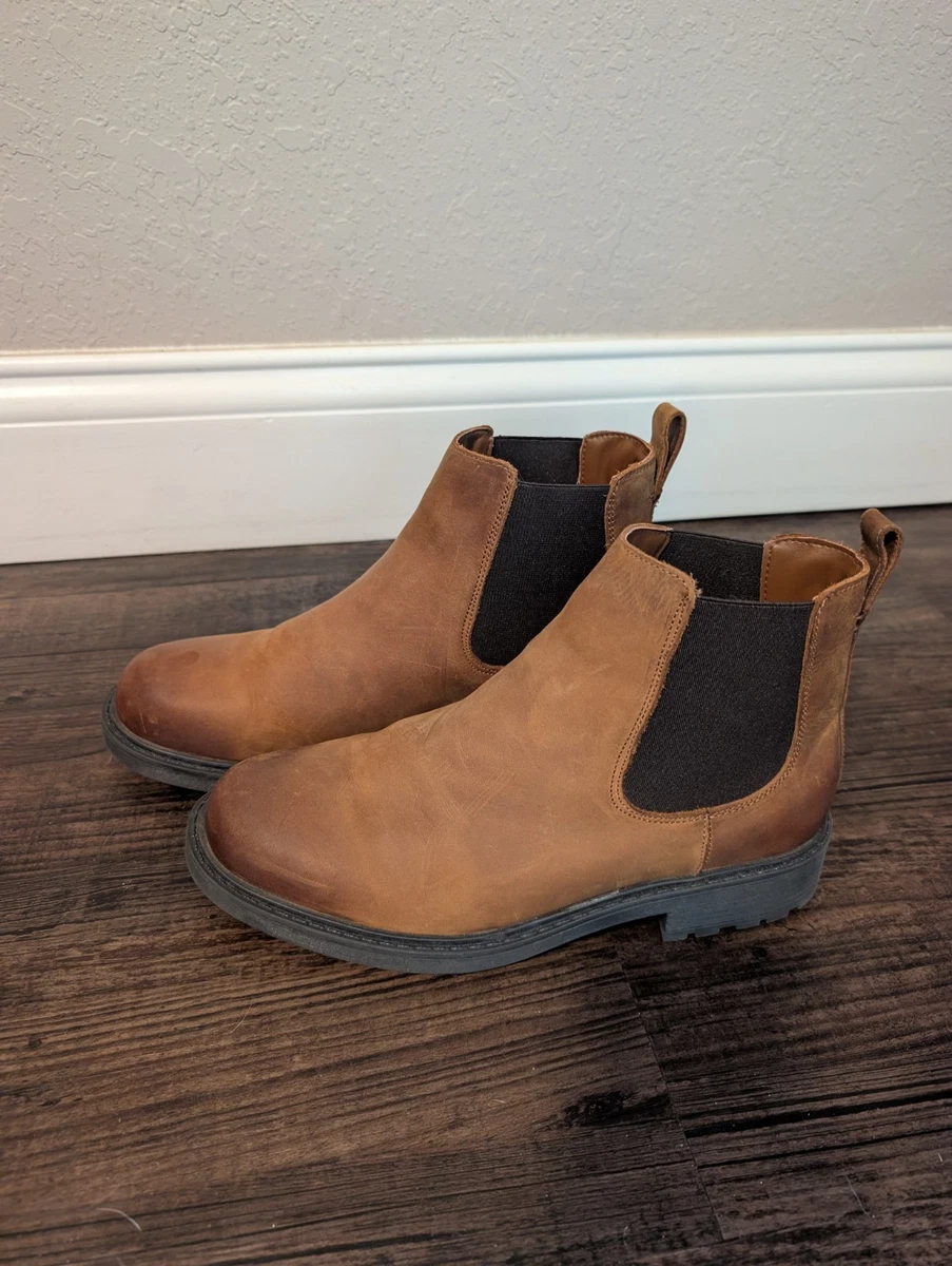 Clarks Botines Zylah Faye Para Mujer, Cuero Negro, Talla 8