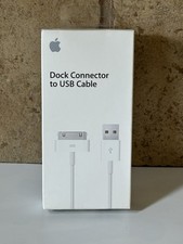 NEW SEALED Apple Dock Connector to USB Charger MA591G/B Comp w/ iPod iPad iPhone