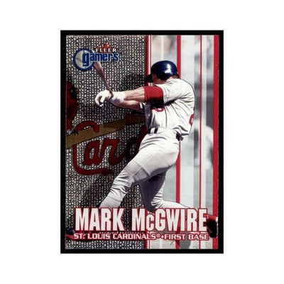 2000 Fleer Gamers Mark McGwire Baseball Cards #25