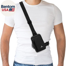 Small Crossbody Bag for Men Women Mini Sling Bag Travel Running Phone Daypack Cr