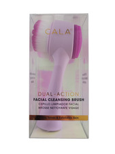 Dual Action Facial Cleansing Brush Cala Evenly Tones  Exfoliates NEW