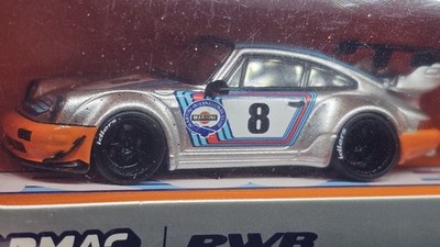 Tarmac Works HOBBY64 Ichiban Boshi Porsche RWB 964 1:64 + Shipping Container 