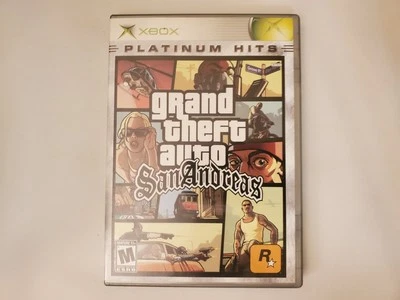Grand Theft Auto San Andreas Platinum Hits (Xbox) - Image 1 of 2
