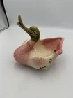 VINTAGE MID CENTURY HULL USA PINK AND GREEN DUCK SWAN POTTERY PLANTER