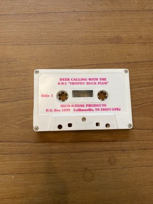 Deer Calling With The 6-N-1 Trophy Buck Plus Cassette Tape Vintage Game Calling