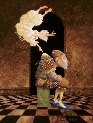 James Christensen  Sometimes the Spirit Touches us...S And N With Certificate