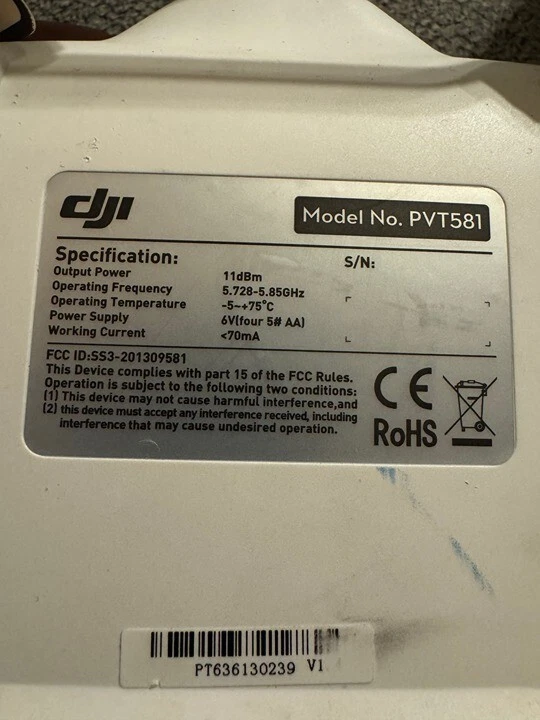 DJI Phantom 2 Vision Drone w/ Damaged Controller - Image 4 of 4