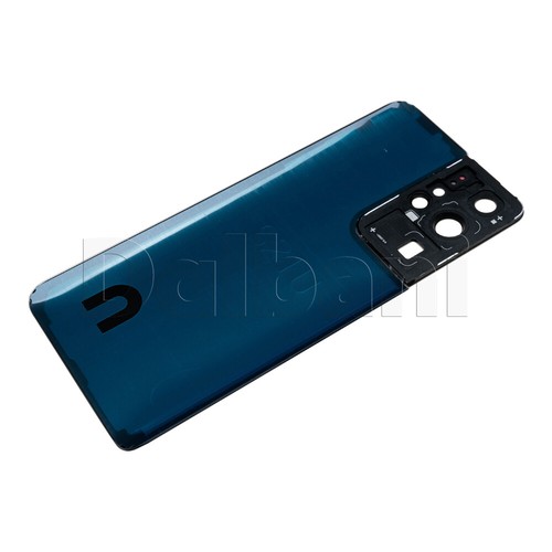 Back Glass Rear Housing Battery Cover For Samsung Galaxy S21 Ultra SM-G998 Blue - Picture 2 of 3