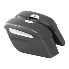 Hard Saddlebags Fit For Indian Chieftain Springfield 2019-2025 Steel Gray