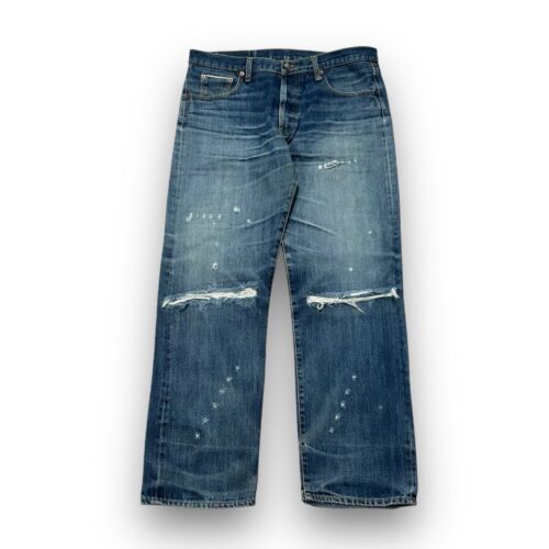 Jeans Levis Vintage Selvedge 501 USA Denim 36 x 32 - Foto 2 di 8