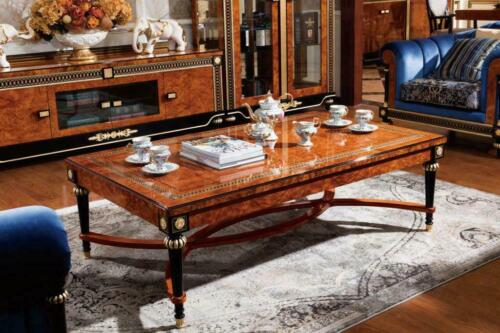 Noble diseñador mesa de centro clásica mesa auxiliar sofá sala de estar mesa E61 - Imagen 1 de 4