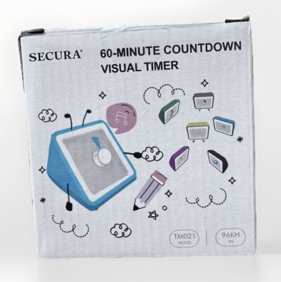 60 Minute Visual Timer - Class or Meeting Countdown for Kids and Adults