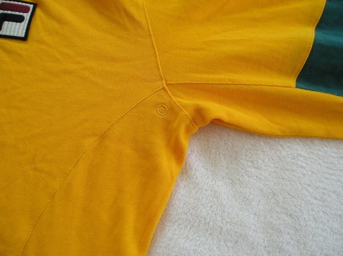 NUEVO CON ETIQUETAS Fila RUGBY Color-Block Polo Jersey Camisa RARA AUSTRALIA COLOR-WAY~Hombre talla M~ - Imagen 8 de 8
