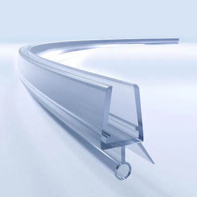 BADENA Duschdichtung gebogen Runddusche Ersatzdichtung Dichtung Wasserabweiser 1m 6-8mm