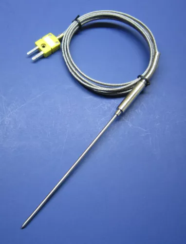 K-type Thermocouple Sensor High Temperature Stainless Steel Insertion Probe HT01