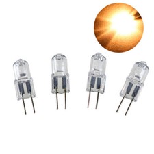 12V G4 HALOGEN BULBS - 10W Warm Light Globe - JC Bi-Pin - 2 4 10 Pcs Lots