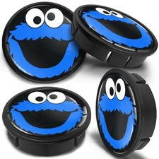 4 x hub cap 60 mm rims cap hub caps wheel cover hubcaps blue black