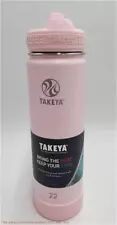Takeya 22oz Insulated Stainless Steel Water Bottle - Blush SEE DETAILS