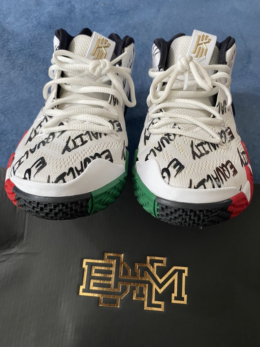 Nike Kyrie 4 Black History Month 2017 (GS), AO1321-900, Size 6.5Y
