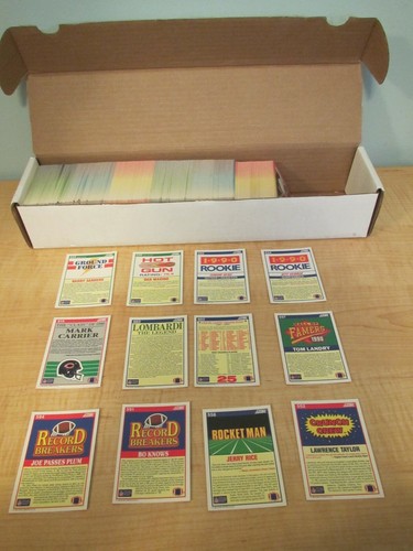 1990 Score Near Complete Set of 649 out of 660 + Junior Seau Rookie Card - Picture 2 of 2