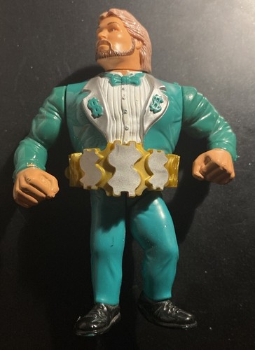 WWF WWE 1990 Hasbro Ted DiBiase with Million...