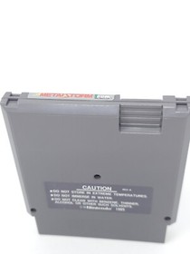 Metal Storm Nintendo Nes 1991 Complete In Box Missing Poster Great Condition See