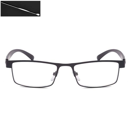 4x Herren Lesebrille Metall Anti-Blaulicht Lesehilfe 1.0 1.5 2.0 2.5 3.0 3.5 4.0 - Bild 12 von 17