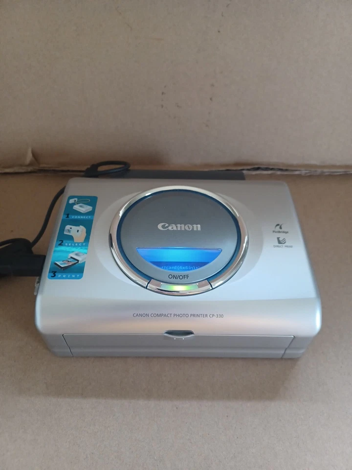 Canon CP-330 Compact Photo Printer. Fully Tested And Complete. Hardly Used. - Image 2 of 4