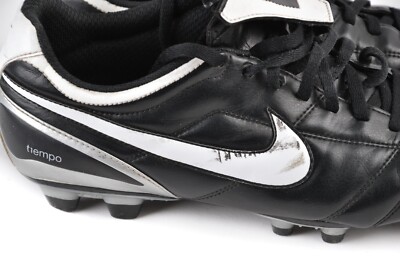 NIKE TIEMPO NATURAL II SOCCER BOOTS CLEATS 317726-011 2007 SIZE US