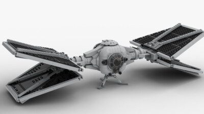 Star Wars TIE Outlander MOC PDF instruction ONLY, NO BRICKS BRICKMANstudio