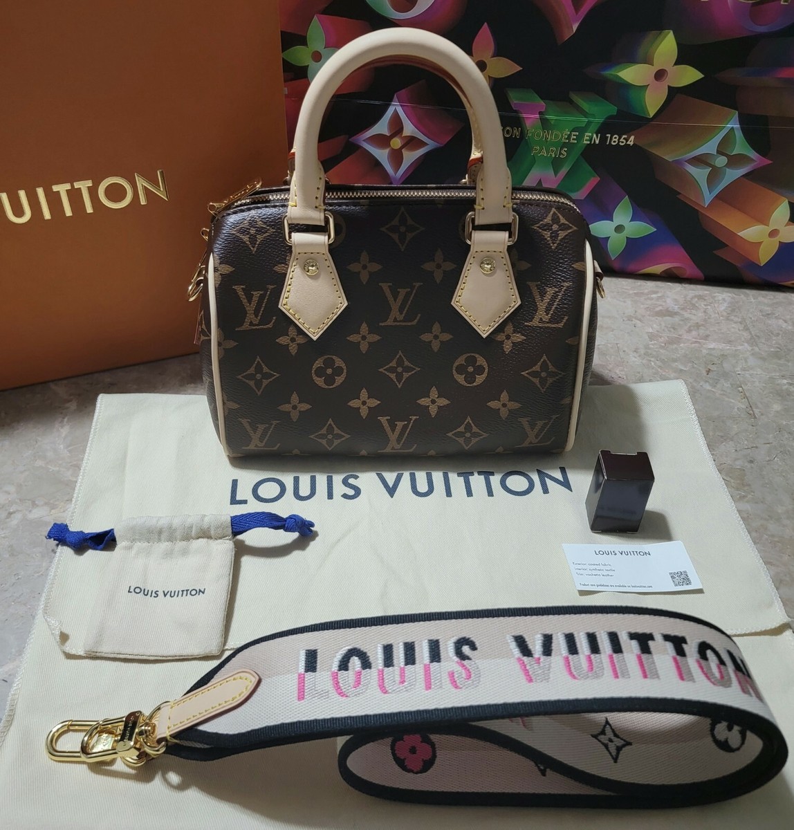 南京錠がアクセント☆【Loius Vuitton】Speedy Bandouliere 20 New Louis Vuitton Speedy Bandouliere 20 Black | eBay