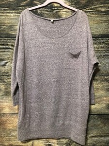 lavender sheer top
