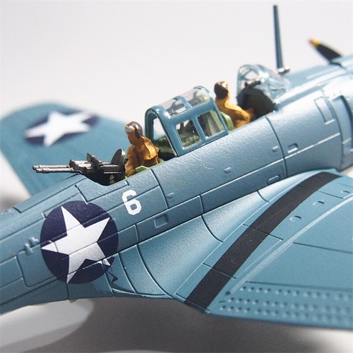 1:72 Alloy Diecast Military Model U.S.Navy Douglas SBD Dauntless Bomber Aircraft - Picture 16 of 19