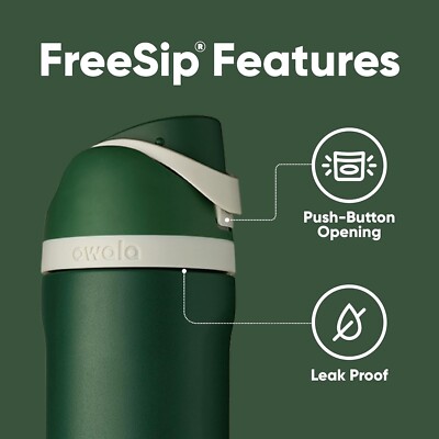 Harry Potter Slytherin 24 oz FreeSip Bottle Hydration for 