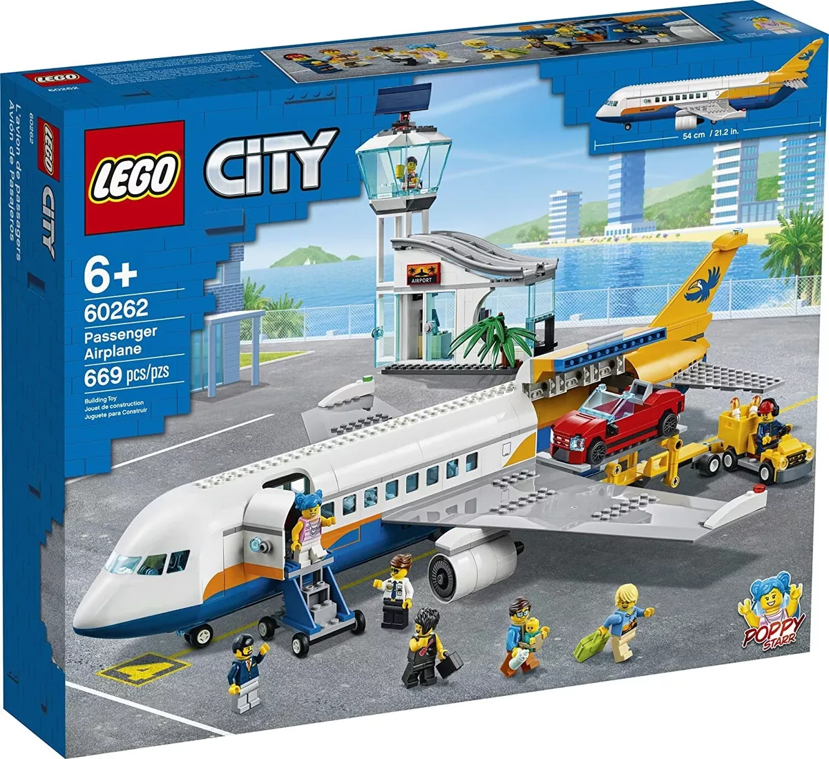 Lego city store airplane set