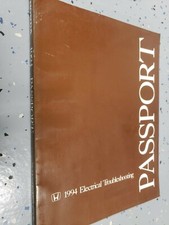 1994 Honda Passport Electrical Troubleshooting Manual ETM OEM Factory 