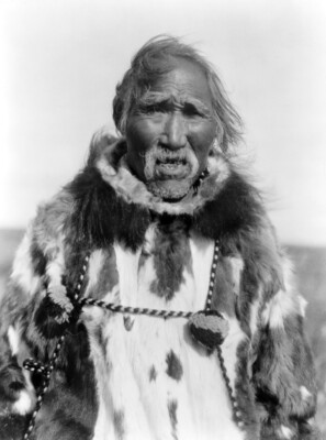 Edward Curtis Charlie Wood Kobuk 1928 17''x 22'' Archival Art Print
