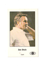 1980 Miami Dolphins Police Don Shula HOF Kiwanis Ex+/Nm