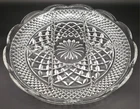 Vintage Anchor Hocking Clear Wexford Scalloped 5 Part Relish Plate Platter 11"