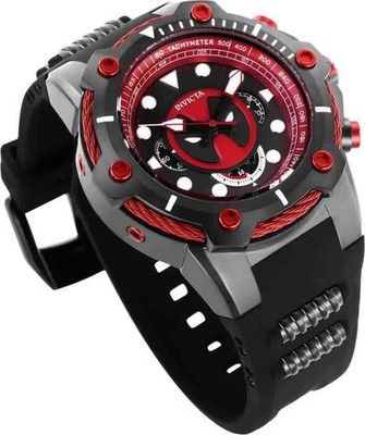 Invicta Marvel Dead Pool Men's Black Silicone Limited Edition