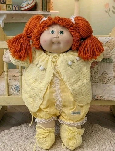 New ListingVintage CABBAGE PATCH KIDS DOLL One Tooth Red Hair
