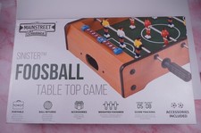 Mainstreet Classics 20-Inch Table Top Foosball/Soccer Game, Brown