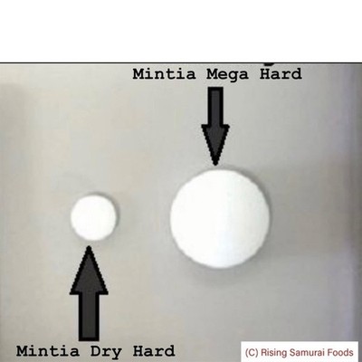 Strong Breath Mints: Asahi Mintia: Mega Cold x 4 Packs Japanese