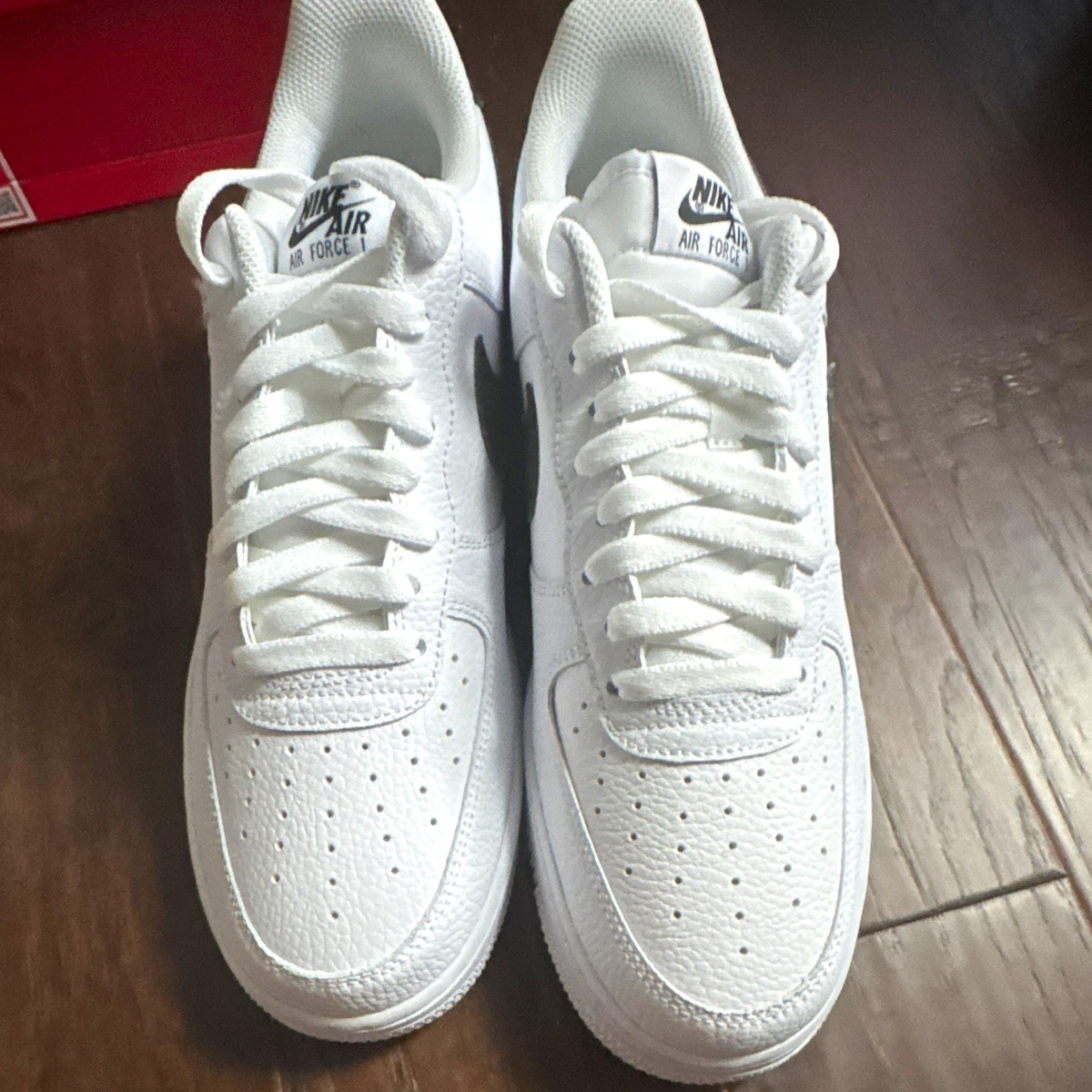Nike Air Force 1 07 White Black for Sale | Authenticity Guaranteed