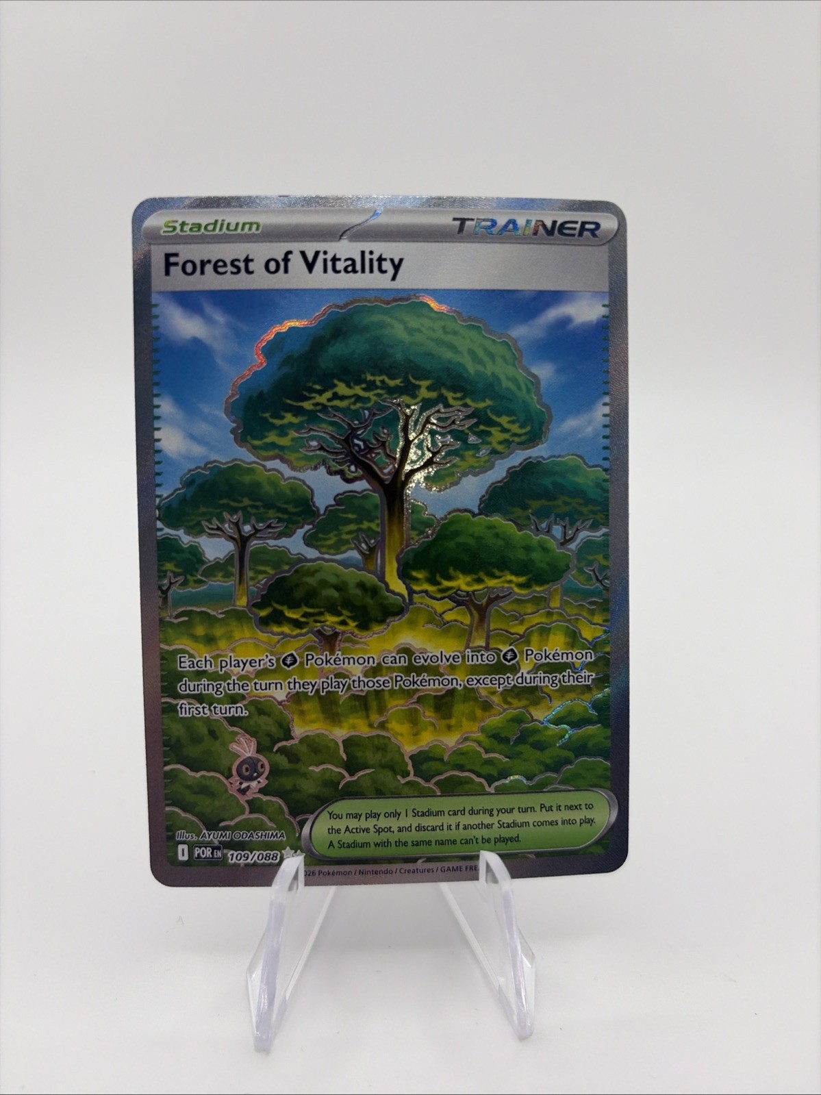 Pokemon Forest of Vitality 109/088 Perfect Order Ultra Rare Holo EN